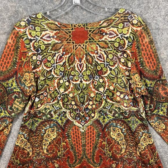 Amma Design Long Sleeve Tunic-Size Medium‎ -Colorful-Boho - Picture 7 of 8
